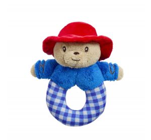 Rainbow Plyšová hrkálka Paddington modrá